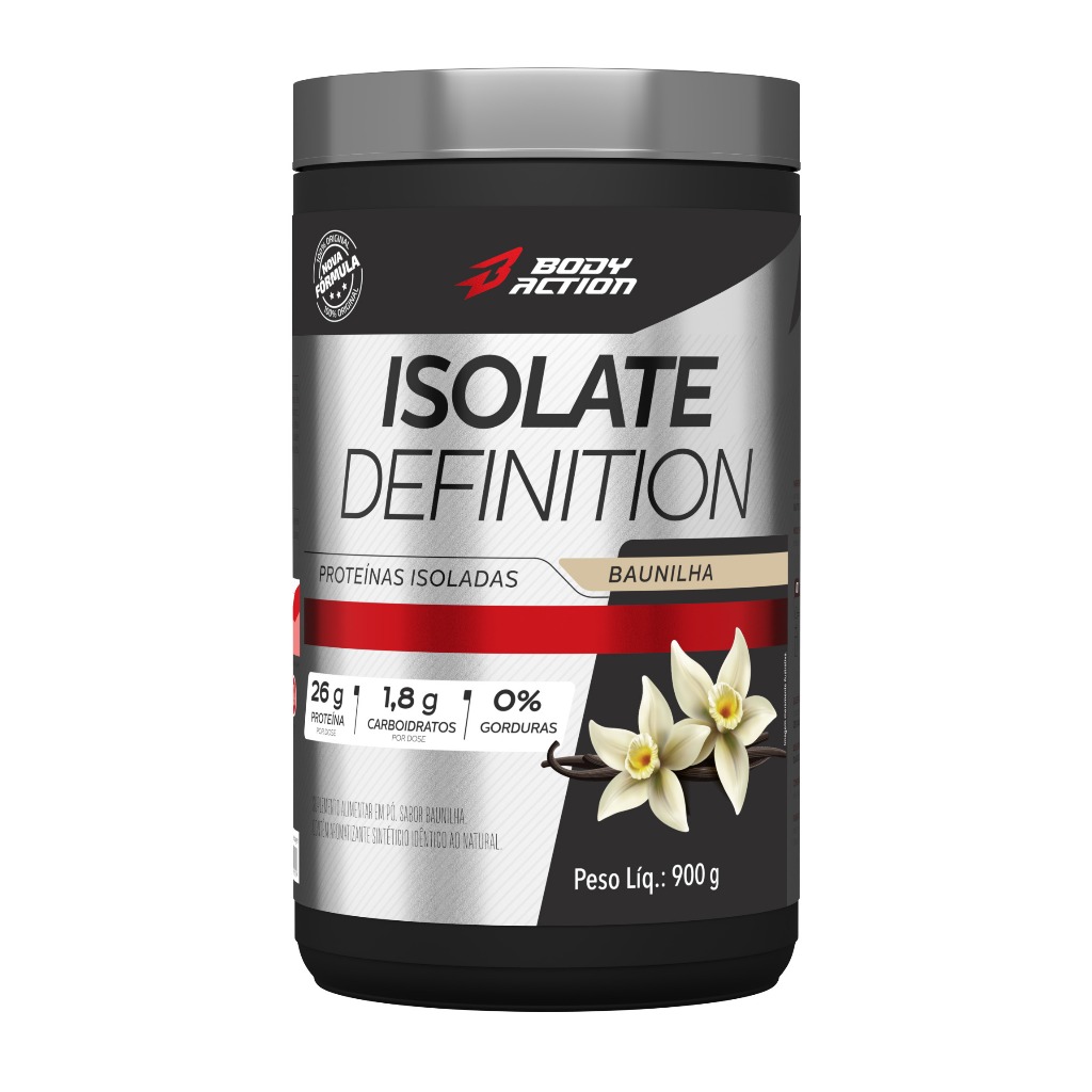 Whey Protein Isolado Isolate Definition 900g Bodyaction
