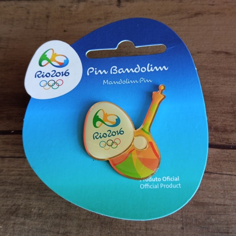 Pin Oficial Jogos Olímpicos Rio de Janeiro 2016 - Bandolim