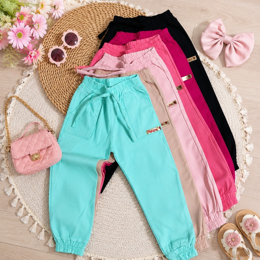 CALÇA INFANTIL MENINAS DE BENGALINE