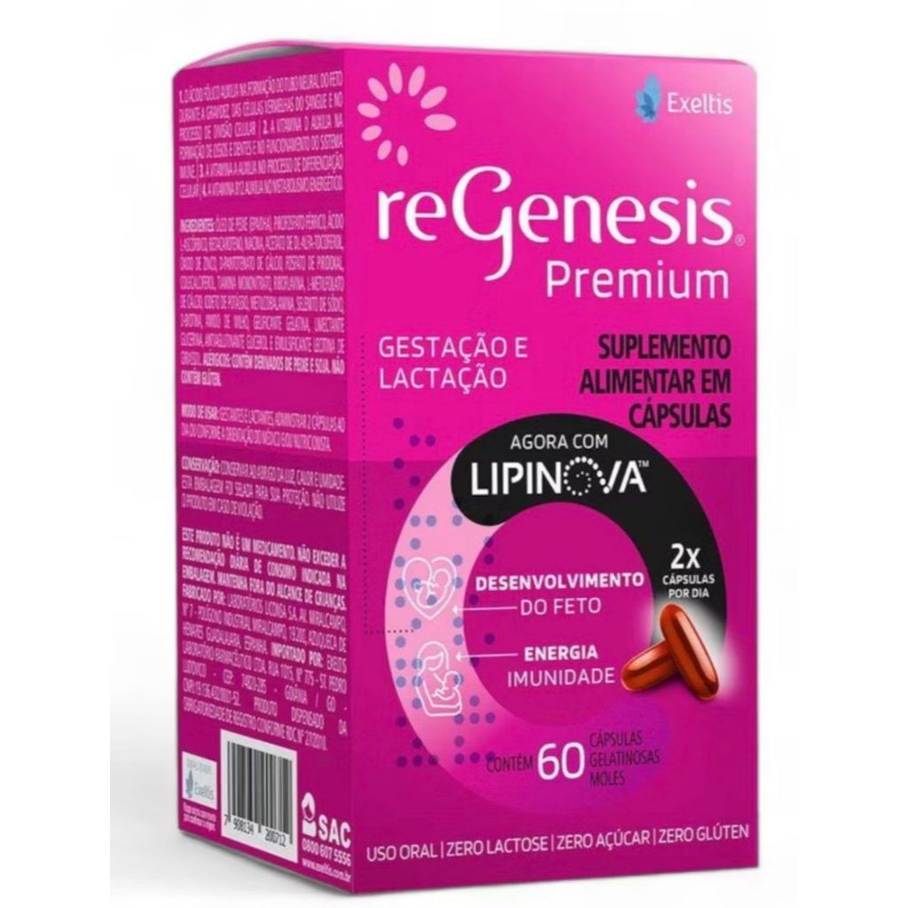 REGENESIS PREMIUM C/60CÁPSULAS PARA GESTANTES