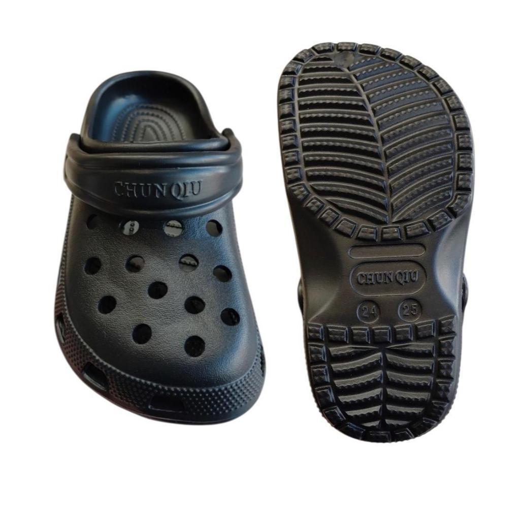 Babuche PRETO CHUN QIU bebê e infantil LISO confortável super leve ideal para o dia a dia crianças sapato inverno verão.