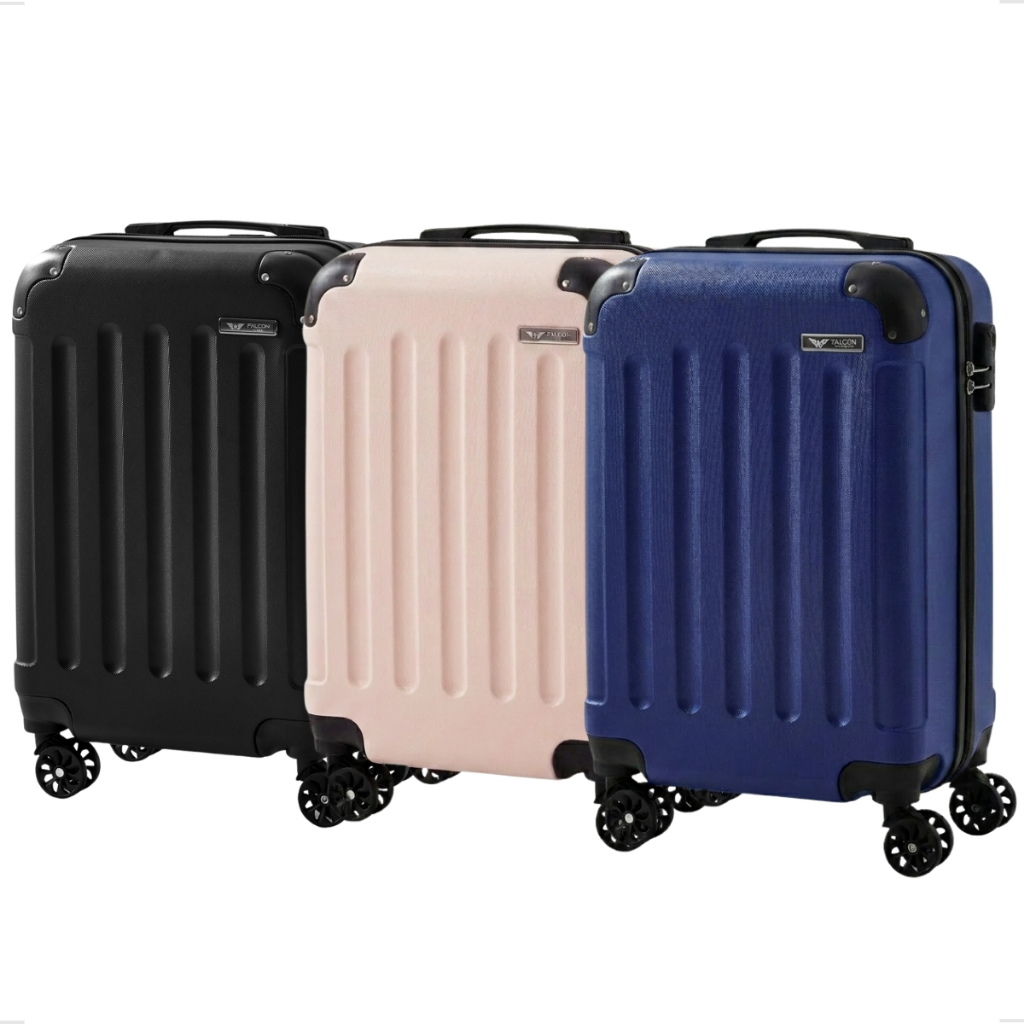 Kit Casal 3 Malas De Viagem De Bordo de Mão Anac 10kg Giratórias Para Levar Na Cabine Do Avião