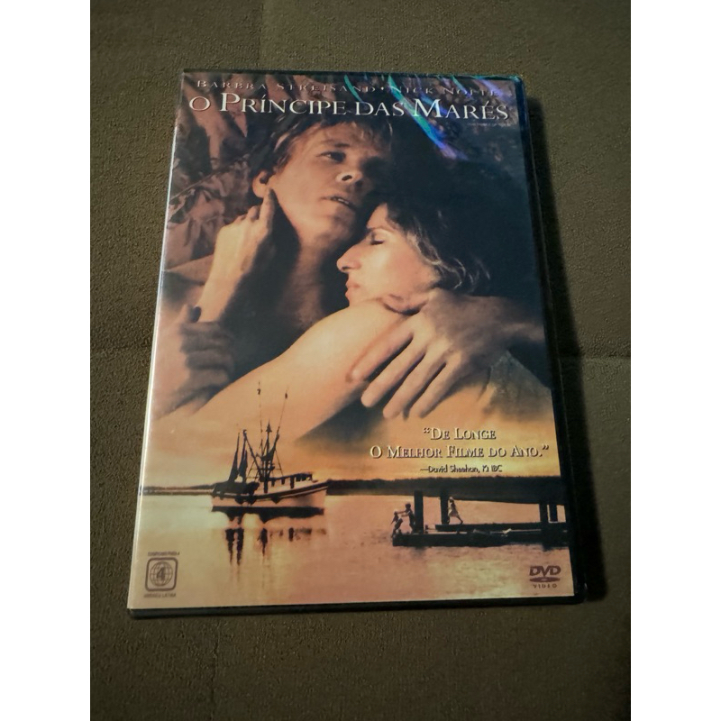 Dvd O Príncipe das Marés (Lacrado), com Nick Nolte e Barbra Streisand- Raríssimo