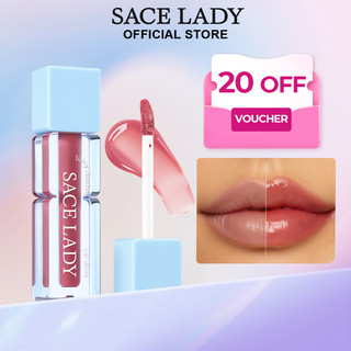 Gloss Labial SACE LADY  Suculento Longa e Duração Batom Brilhoso brilho