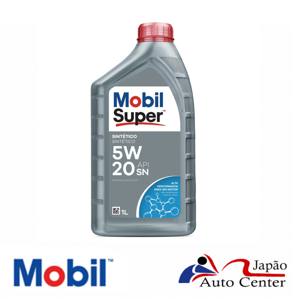 Óleo Lubrificante Mobil Super 3000 Formula F 5W20 API SN 1L
