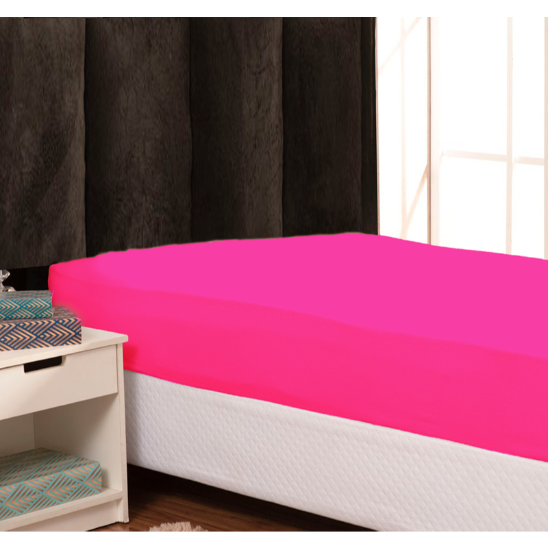 Lençol Para Cama De Solteiro Avulso Com Elástico em toda a Volta Micropercal 25 cm Altura