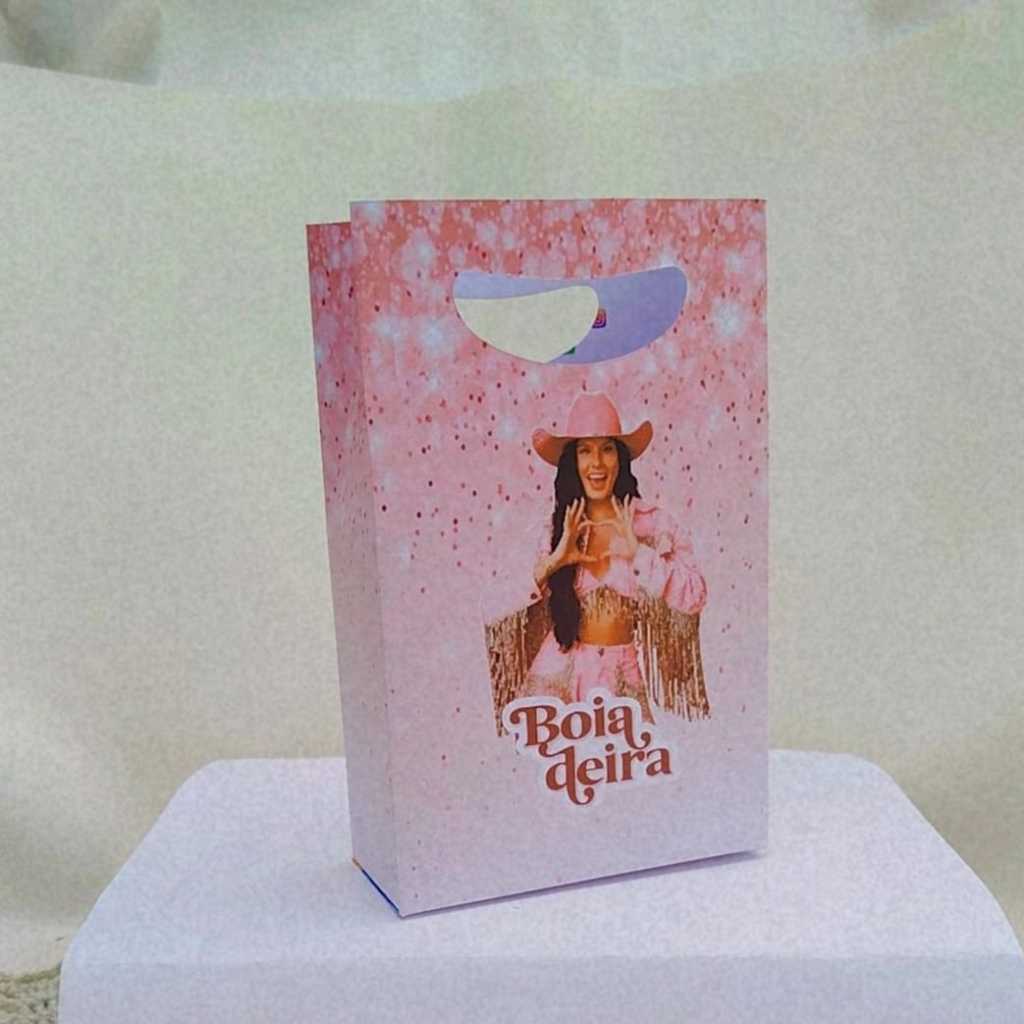 Kit Sacolinha Surpresa Festa Infantil Personalizada ANA CASTELA Lembrancinhas Aniversário PEGUE E MONTE
