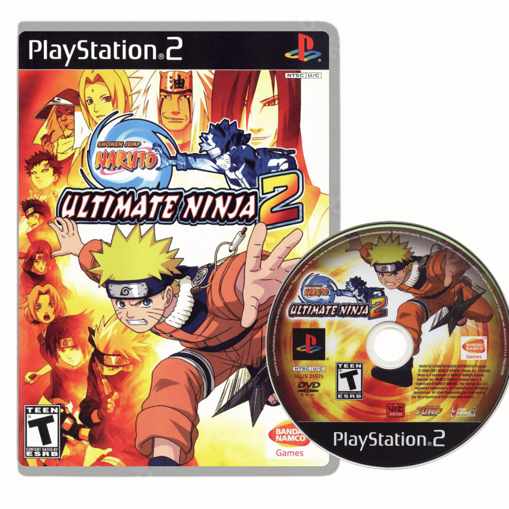 Naruto Ultimate Ninja 2  PlayStation 2 (Mídia Física) PT BR ps2