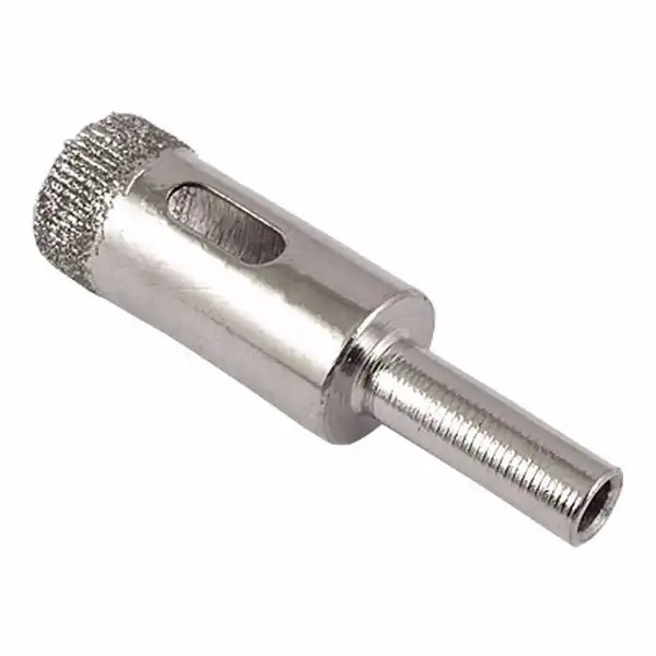 Broca serra copo 14 mm diamantada para furar vidro piso azulejo garrafas