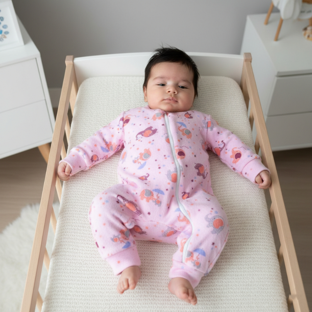 Macacão Soft Bebê Quentinho Estampado Sortido Menino e Menina Inverno Antialérgico Com Zíper RN GG