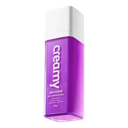 Creamy Skincare Gel-Creme Retinol 30g | Melhora Rugas Profundas, Uniformiza a Textura e o Tom da Pele