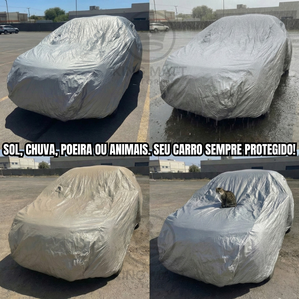 Capa Fiat Toro Cobrir Carro Picape Forrada Impermeável 100% Proteção Sol Chuva Extra GG — imagem 2 de 2