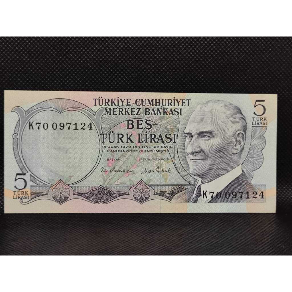 Cédula Turquia 5 Lira REF.811