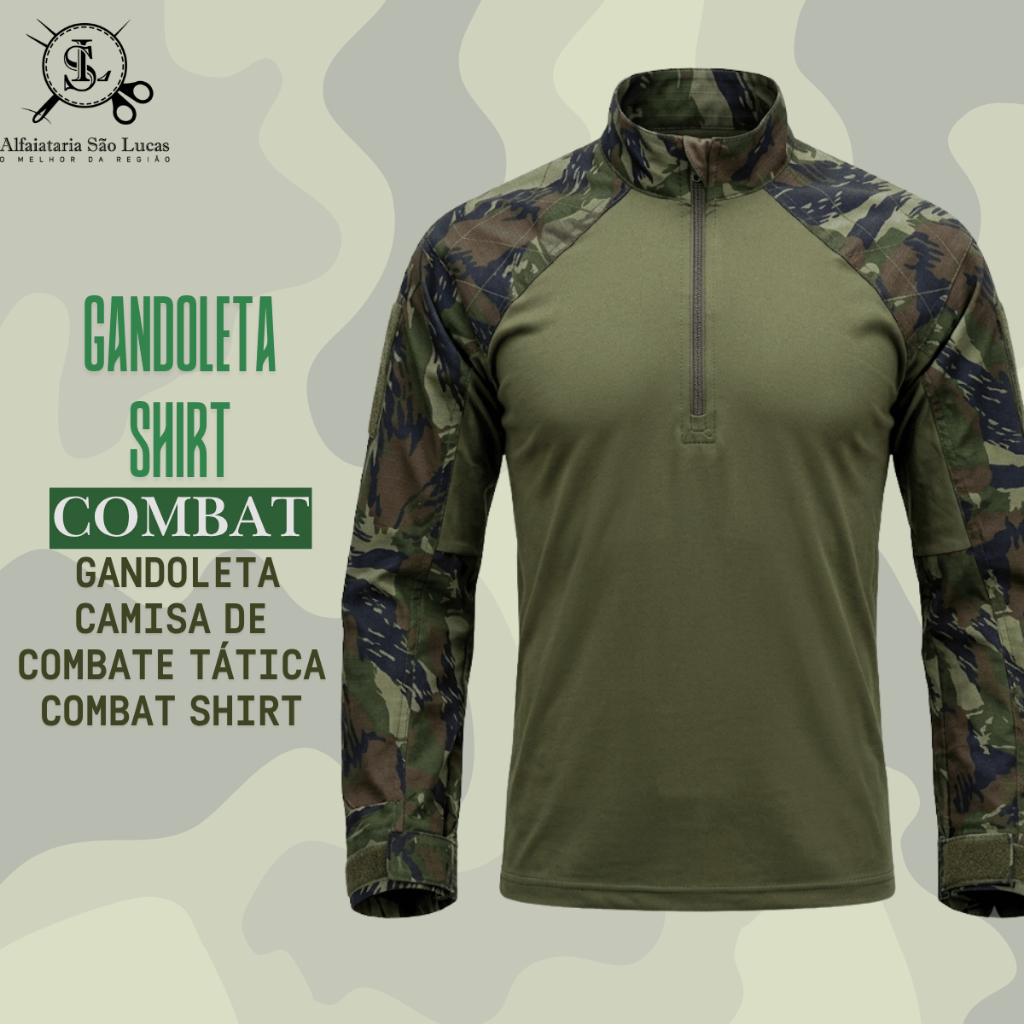 Gandoleta Camisa De Combate Tatic Combat Shirt