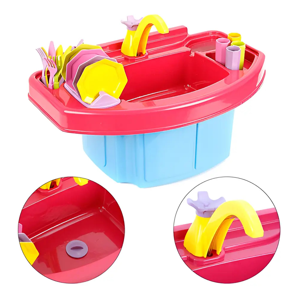 Brinquedo Para Crianças Pia Acqua Clean Play Time Cotiplás