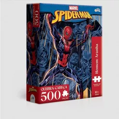 Quebra Cabeça P. 500 Pçs Homem Aranha 8104