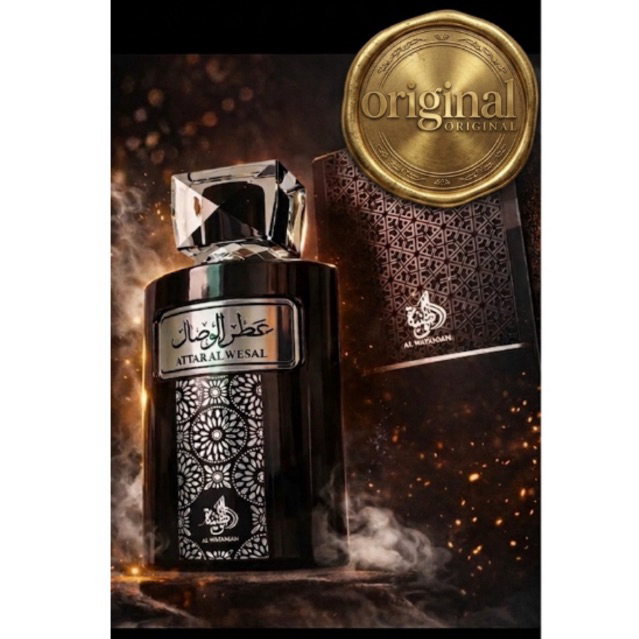 Perfume Attar Al Wesal 100 ML - Exotismo e Sedução Orienta mais vendido+BRINDE