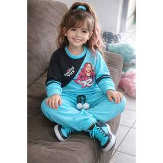 💖✨ Conjunto de Frio Emily Vick Conjunto Infantil Emily Vick Feminino Moletom Inverno Menina