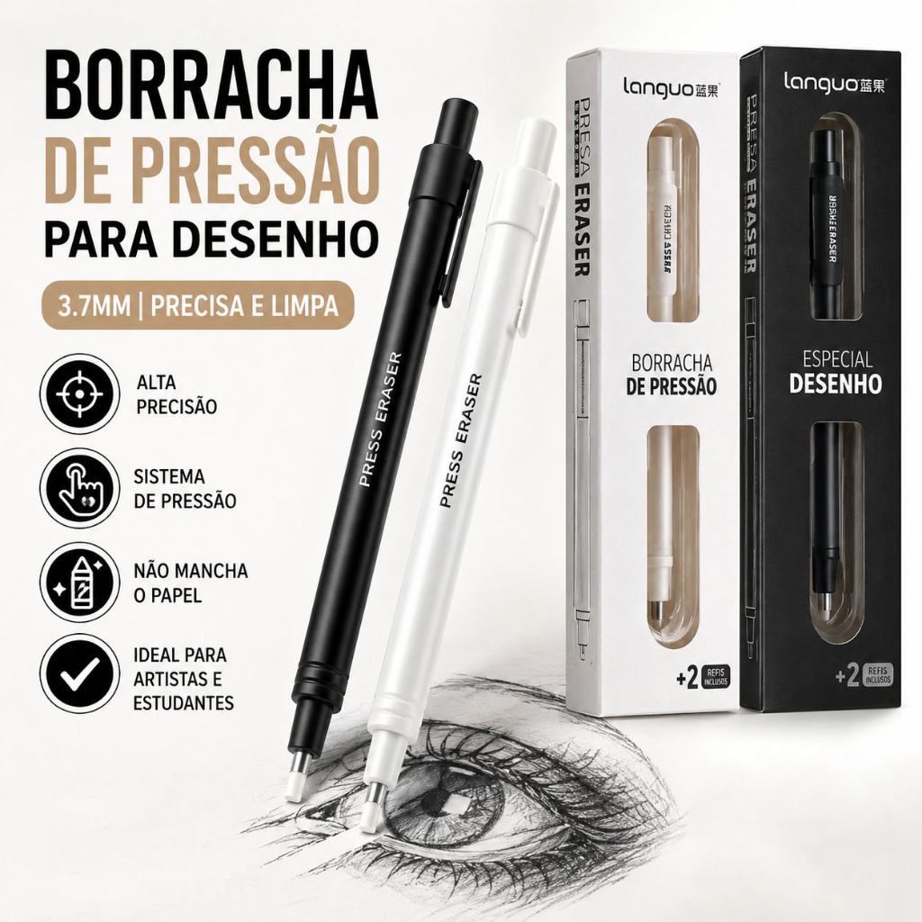 Borracha Automática de Alta Precisão para Desenho Escola e Escritório PE100