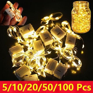 10 unidades Fio de Fada led 2 metro Luzes LED Pisca Pisca  para Decoração Festa Natal Casamento Aniversário