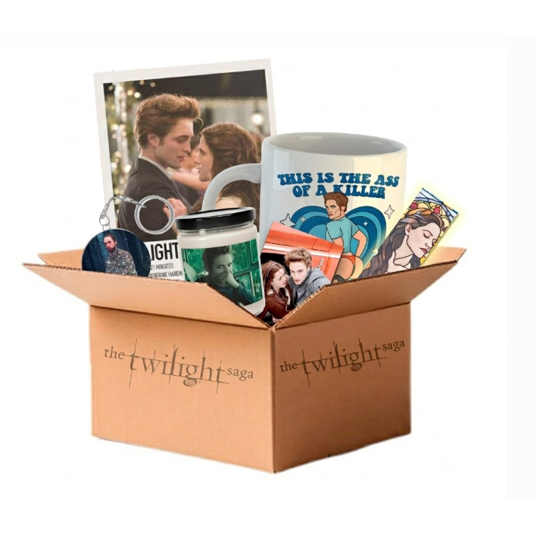 Kit Crepúsculo Twilight  Box Cinema Romance Livro