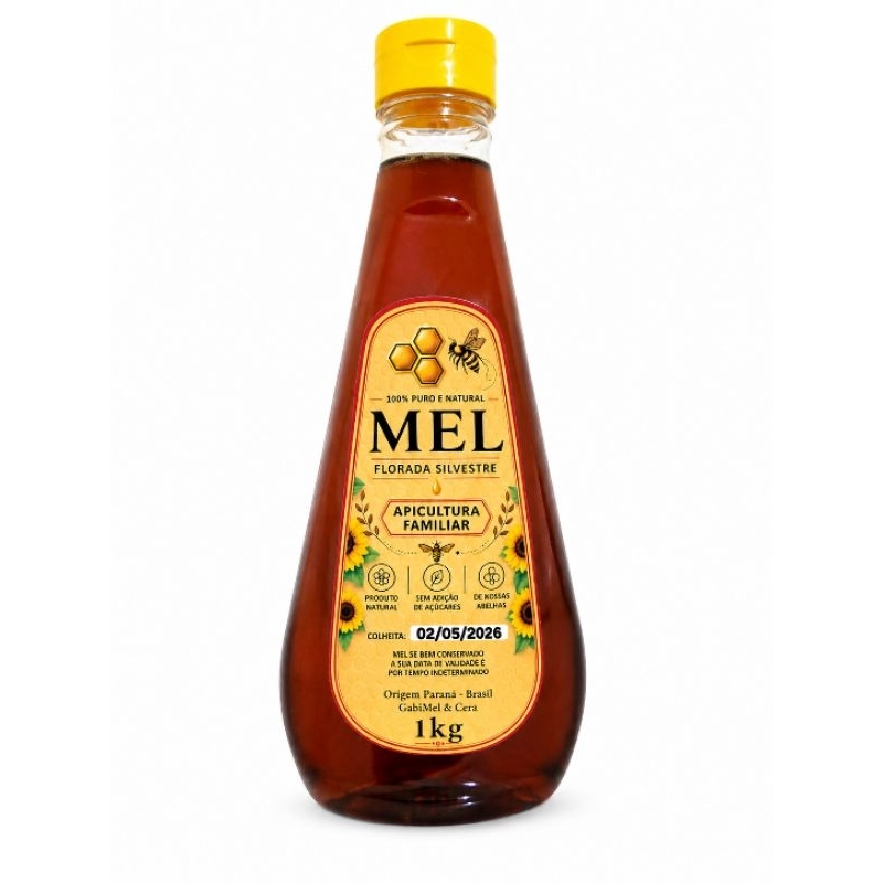 Mel Puro Florada Silvestre 500g ou 1kg