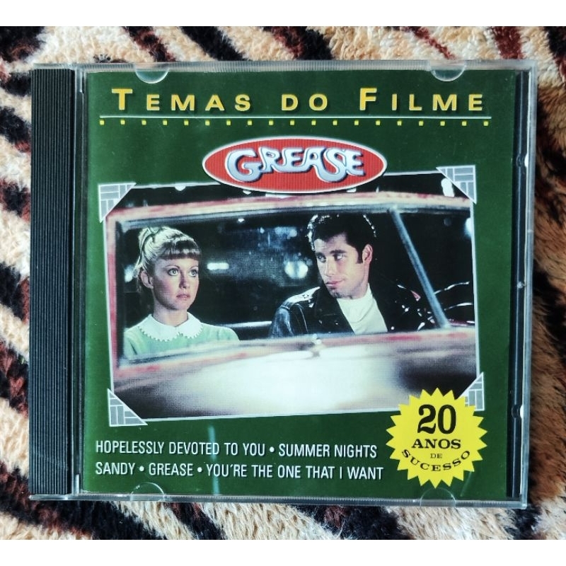 CD Temas do Filme Grease