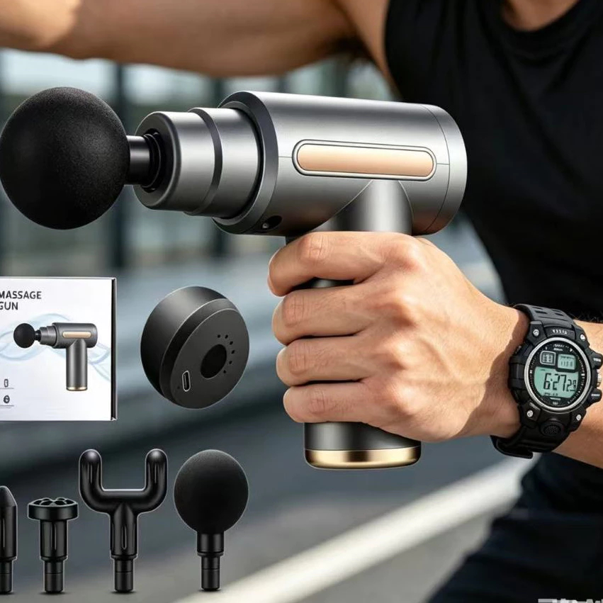 Massageador Elétrico Profissional Alta Frequência - Massagem Muscular Potente