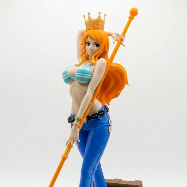 Action Figure Nami One Piece Colecionável 22cm Alta Qualidade Boneco Anime Decoração Presente