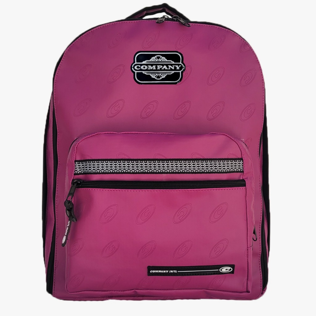 Mochila Company Original Roxa Faculdade Escolar Viagem Top Material Bolsa Escolar Original Retro
