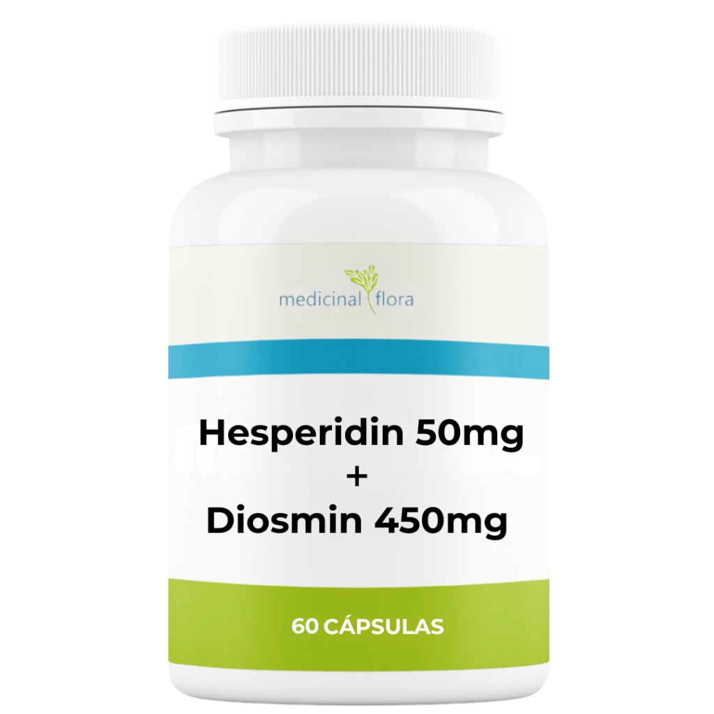 Diosmin 450mg Com Hesperidin 50mg - 60 Doses