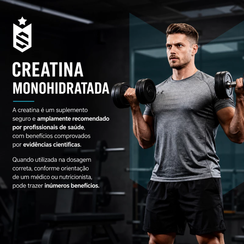 Creatina Monohidratada em Pó 1kg 100% Pura Soldiers Nutrition — foto 3