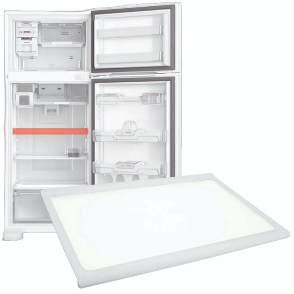 Prateleira Central Vidro Geladeira Brastemp Brm50nb Original Nfe Envio Imediato