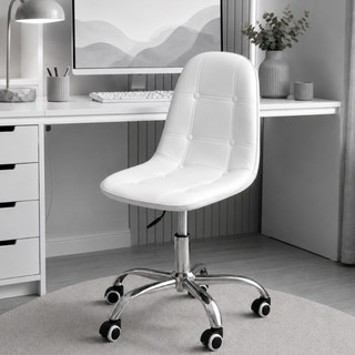Cadeira Escritório Office Eiffel Botonê Base Giratória Home Office