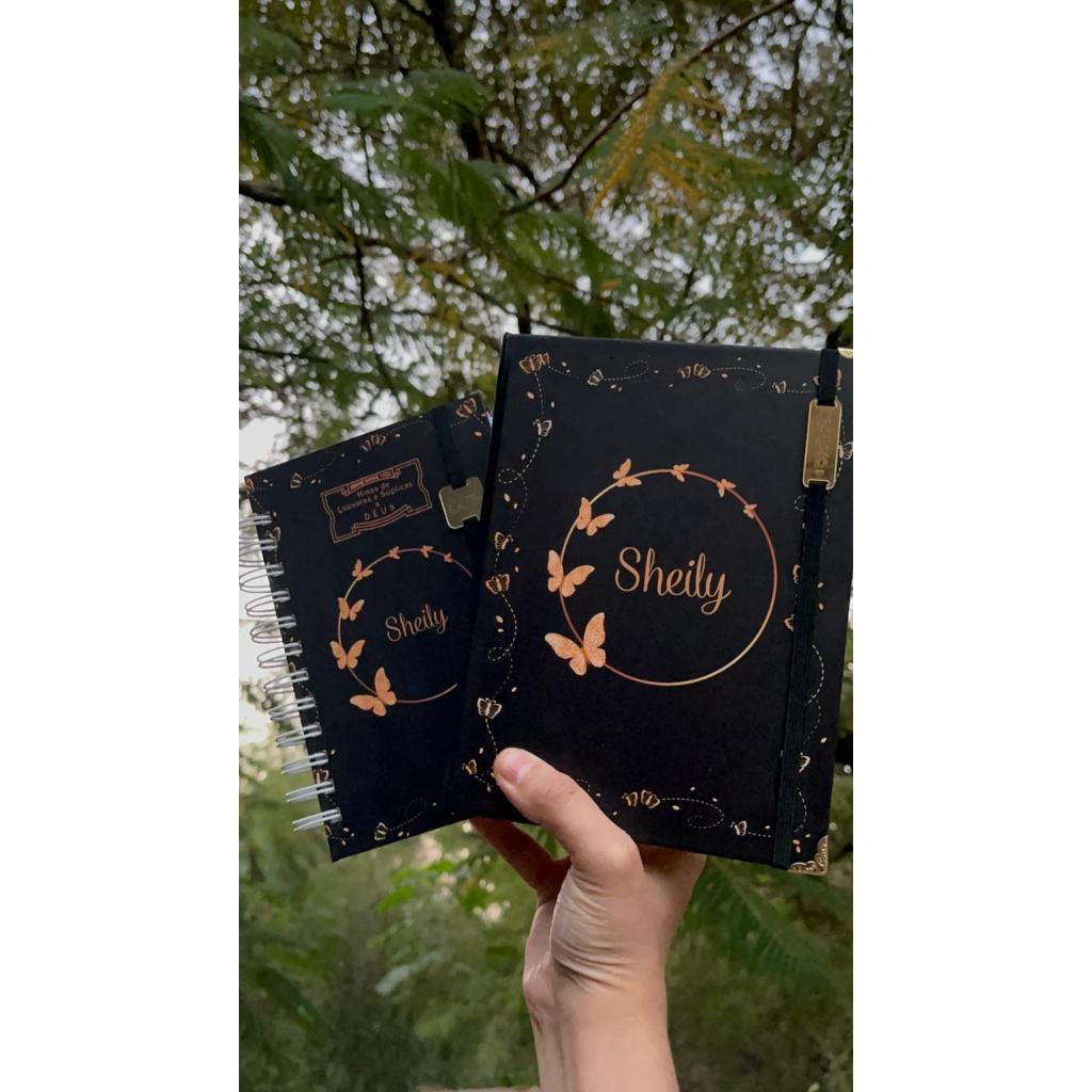 Kit Bíblia + Hinário CCB P (PEQUENO) Personalizado com Nome | Tamanho P Pequeno | Capa Dura