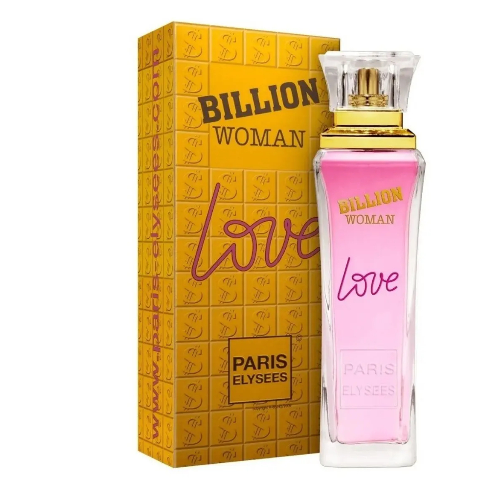 Perfume Paris Elysees Classics Collection Billion Woman Love EDT 100ml