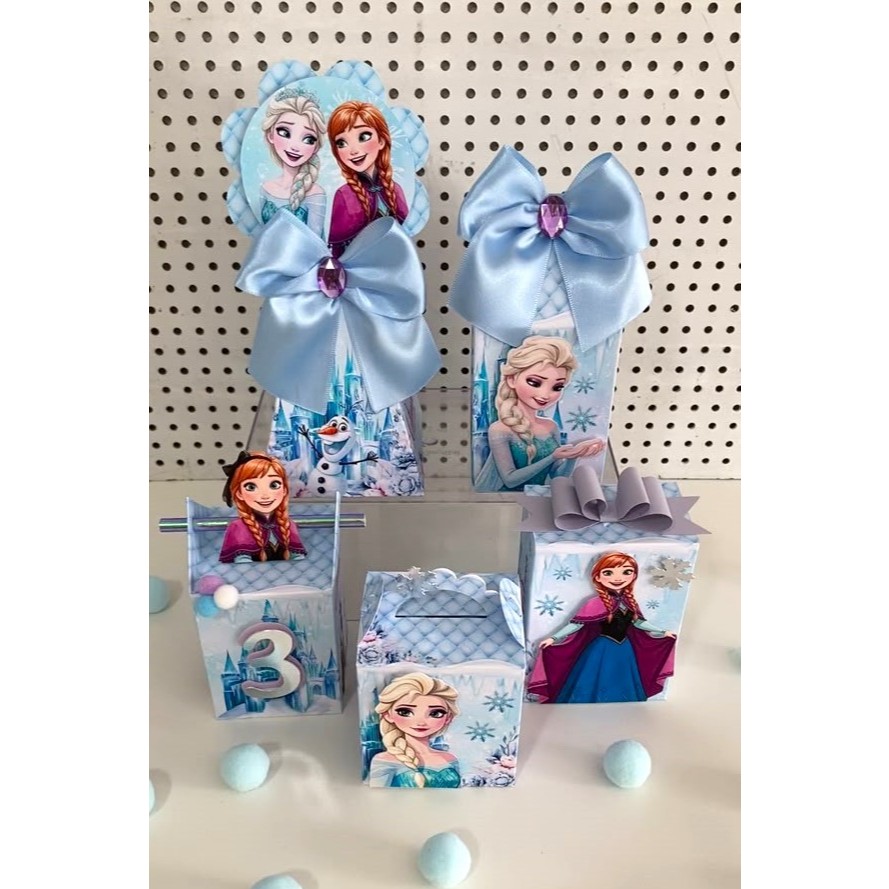 KIT PERSONALIZADO FROZEN/FESTA /LEMBRANCINHA FROZEN