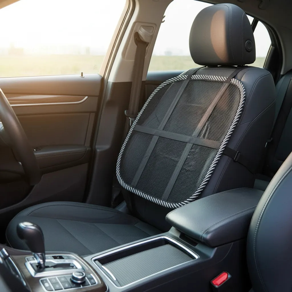 Suporte Apoio Lombar Encosto Ergonômico Cadeira Banco Carro Corretor Postural