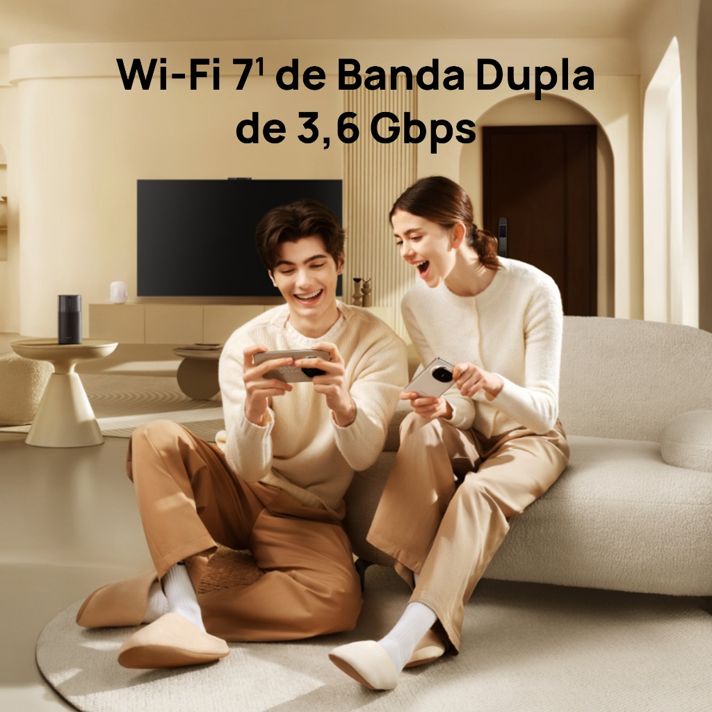 HUAWEI WiFi Mesh X1 Pro | Roteador | Wi-Fi 7 de Banda Dupla de 3,6 Gbps | Multiantena Inteligente — imagem 2 de 2