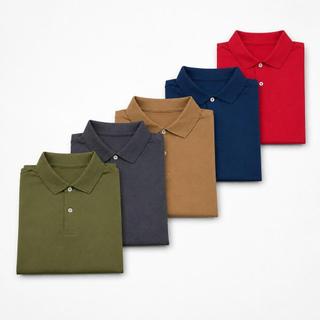 Camisa Polo Algodão ARA Piquet Masculina Básica Estilo Dia a Dia Confortável Estilosa Soc…