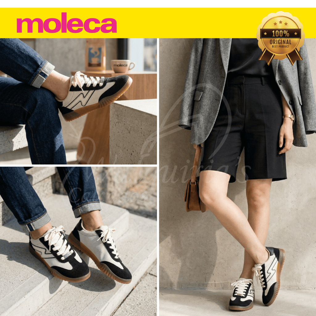 Tênis Feminino Moleca Original Casual Camurça Confortável Dia a Dia Antiderrapante Estiloso Versátil Leve Premium Preto