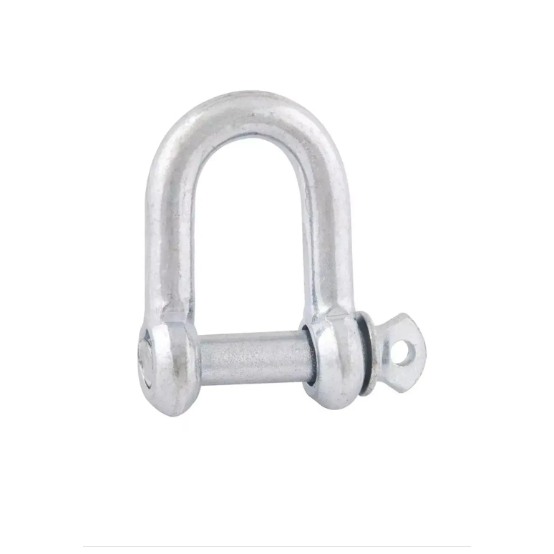 Manilha para Cabo de Aço Galvanizada | Fixação e Amarração | Variações 1/8", 3/16", 1/4", 5/16" e 3/8"