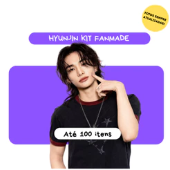 KIT FÃ HYUNJIN STRAY KIDS PERSONALIZADO - FANMADE - PHOTOCARDS- CHAVEIROS- ATÉ 100 ITENS