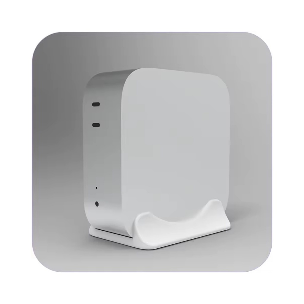 Suporte vertical para 2024 mac mini m4 computador desktop acessórios de impressão 3d para mac mini m4 pro pc suporte mul