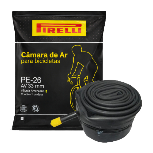 CM15 - Camara De Ar Para Bicicleta Aro 26 Pirelli