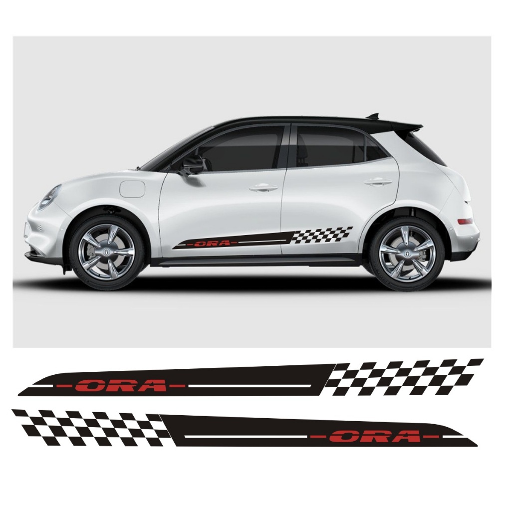 Faixa Para Gwm Ora Gt Adesivo Colante Lateral Par Mod A1a2 Tuning Car