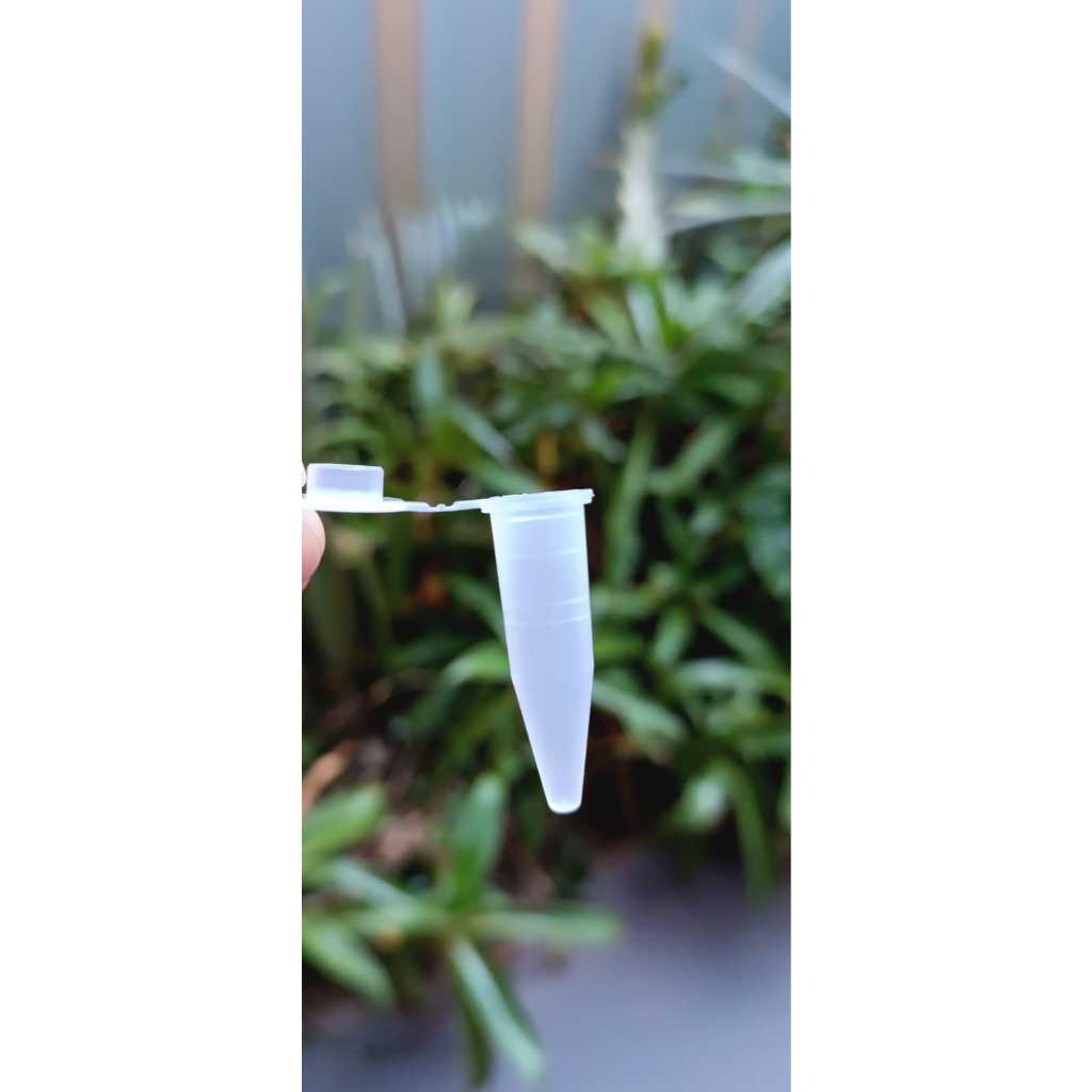 Microtubo De 0,9ml Interno 1,5 Externo 1000 Unidades