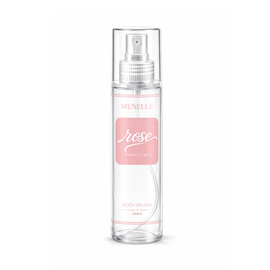 Body Splash de Cereja Perfume Corporal Feminino de Alta Fixação Sweet Cherry Inspirado na Alta Perfumaria