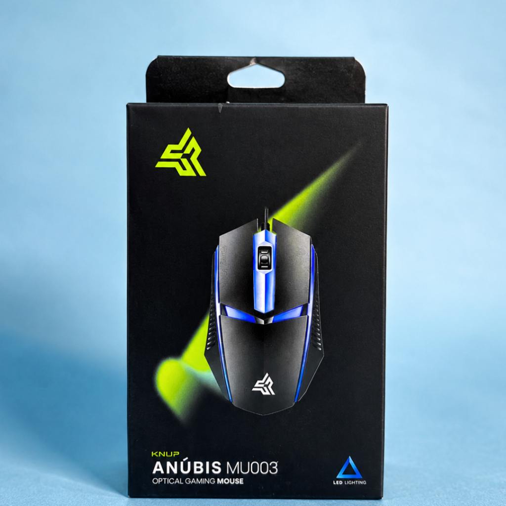 Mouse Gamer Knup 1200dpi USB LED RGB