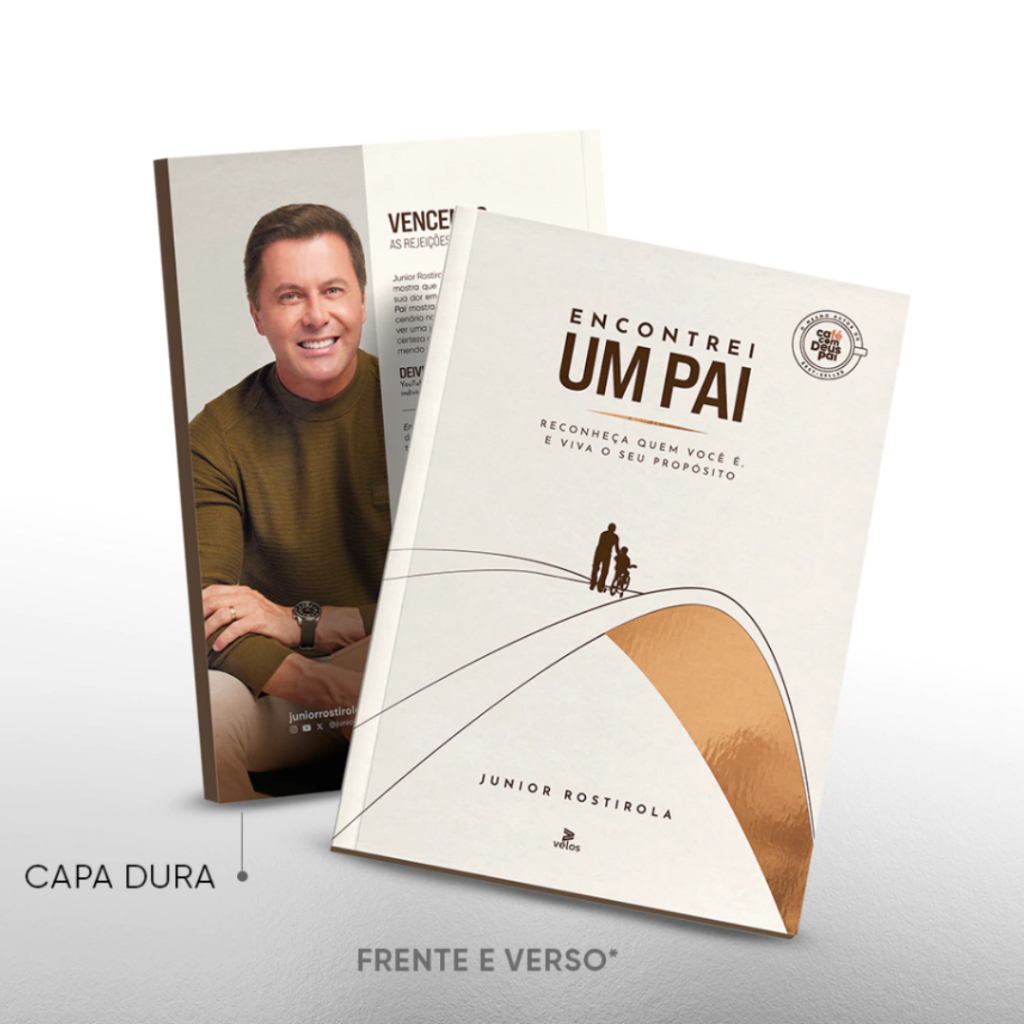 LIVRO-ENCONTREI UM PAI - CAPA DURA